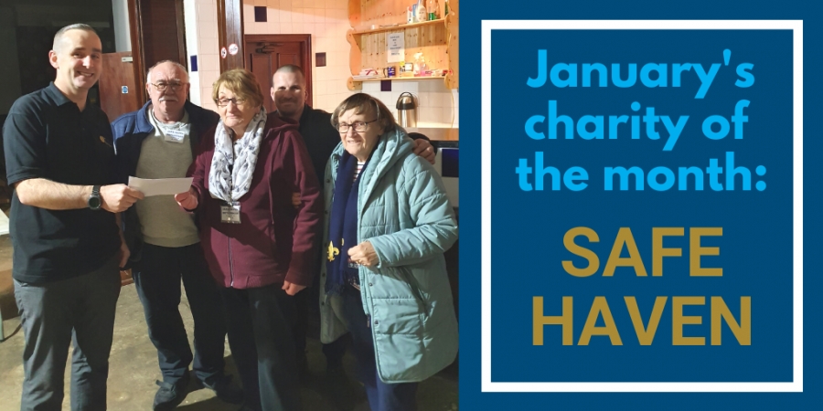 Introducing Safe Haven - January's Charity of the Month!